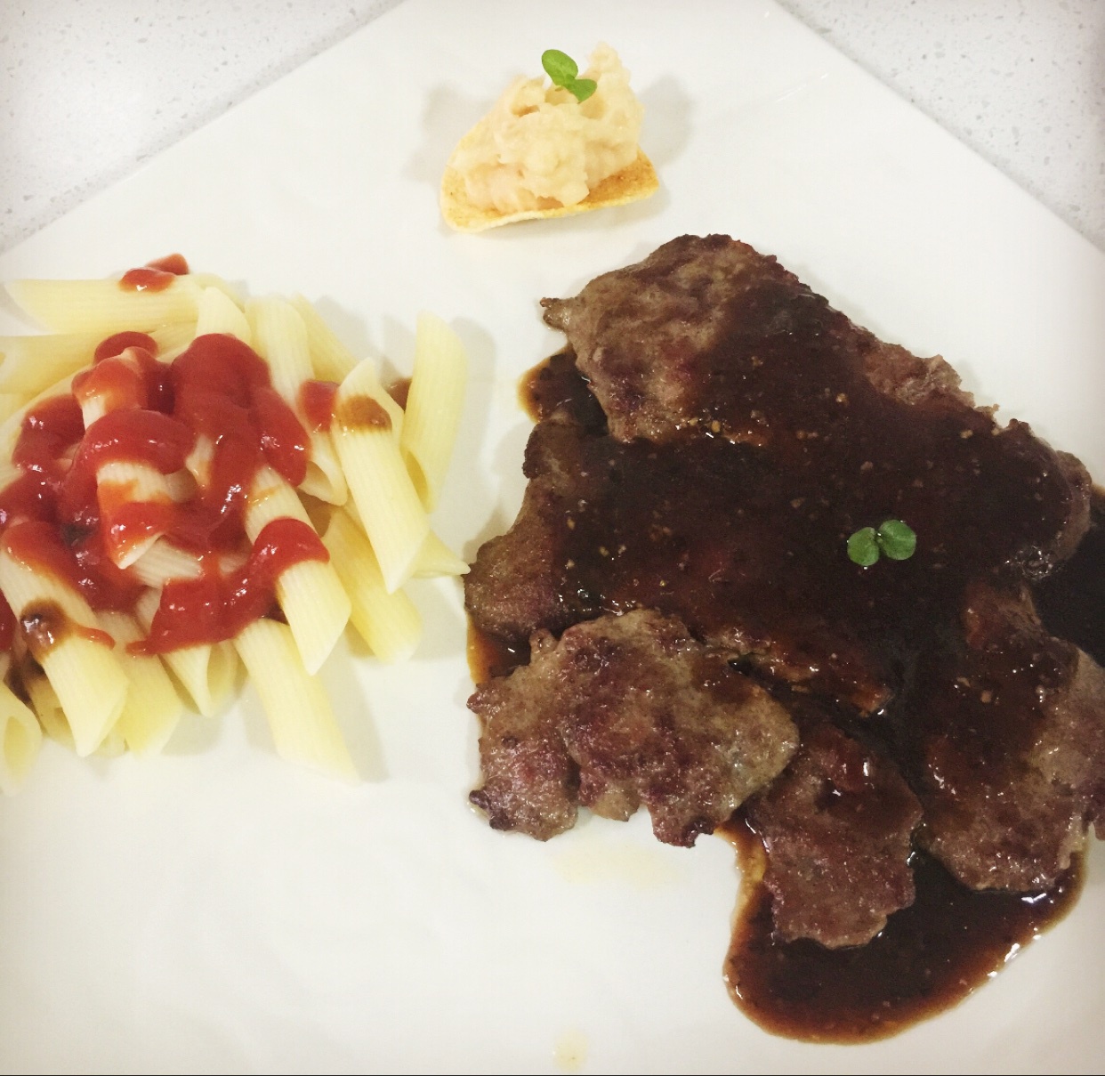 黑胡椒牛排