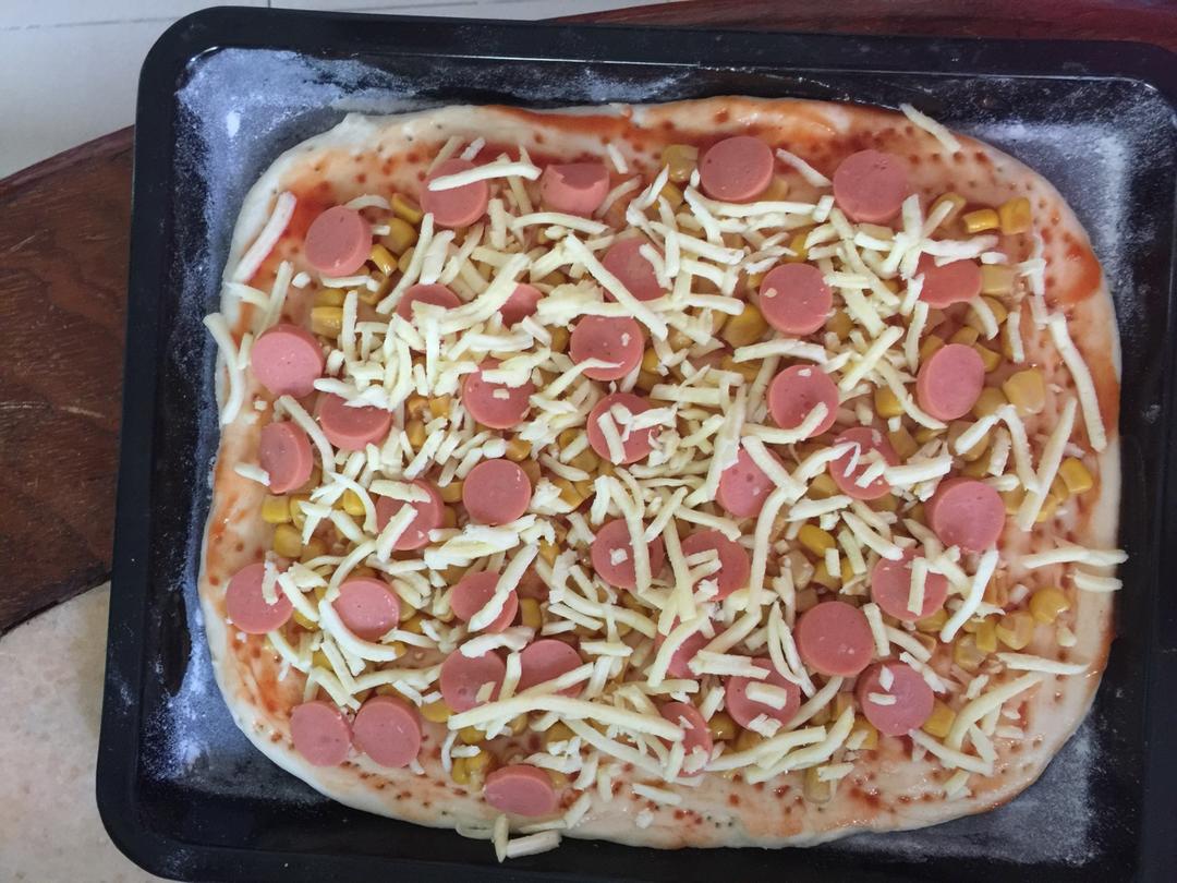 不用酵母的披萨底 No Yeast Pizza Dough