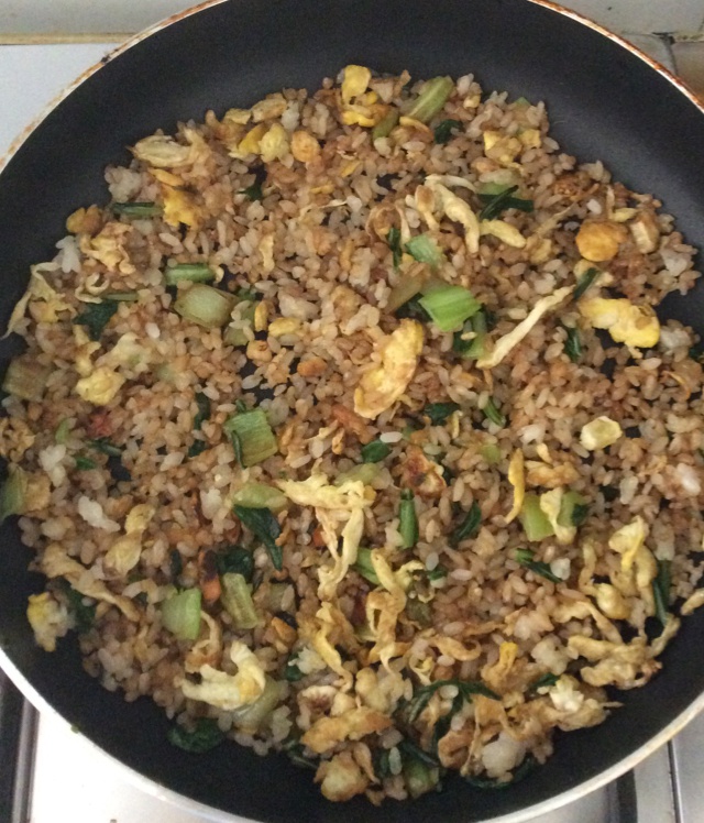 傻瓜版酱油炒饭