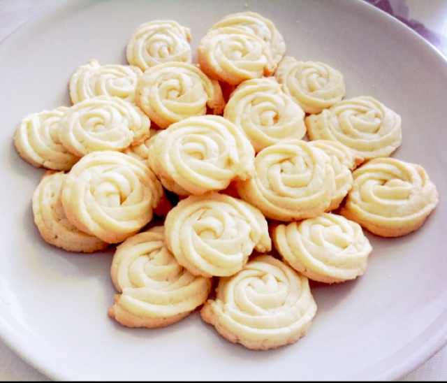 奶油奶酪蛋白曲奇～奶味十足好味道