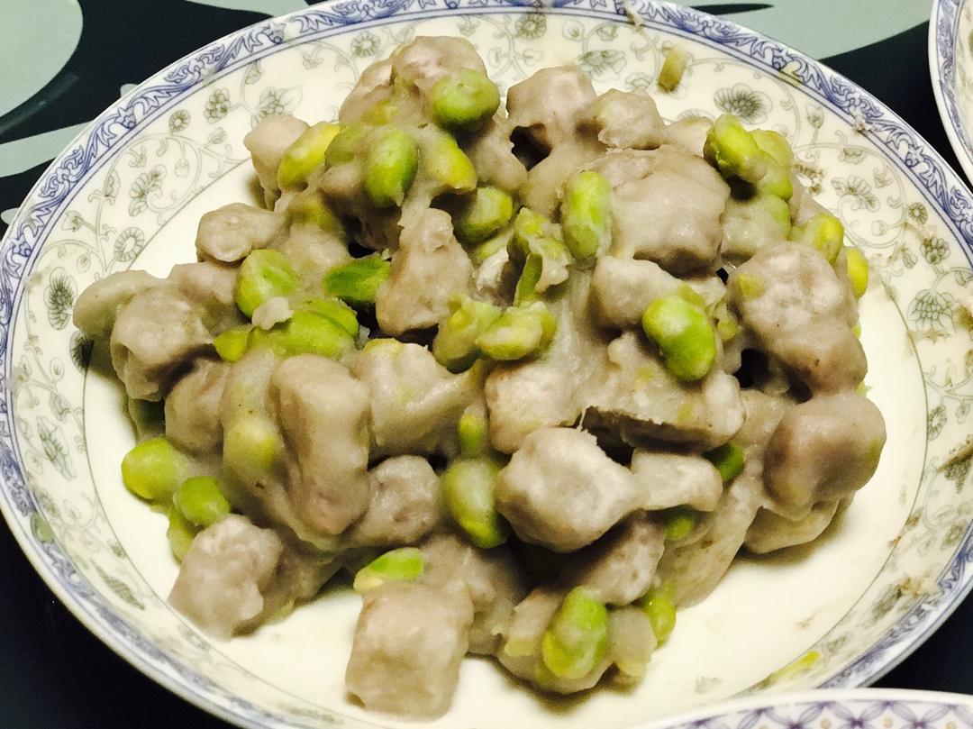 毛豆烧芋艿