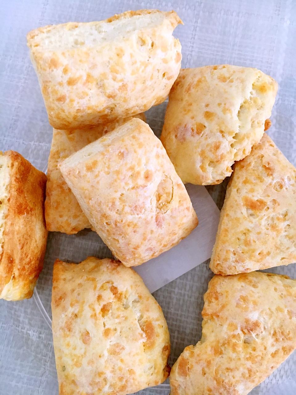 无油版切达奶酪“司康”