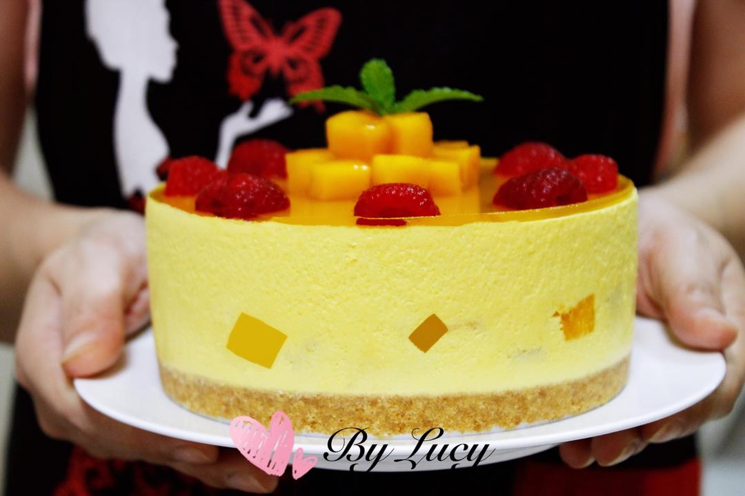 【视频】芒果慕斯（6寸） | 含镜面果胶配方