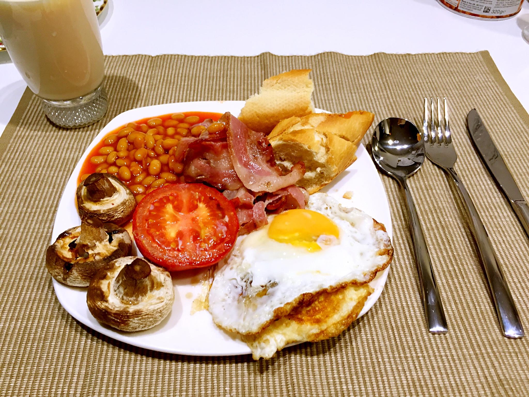 full english breakfast的做法