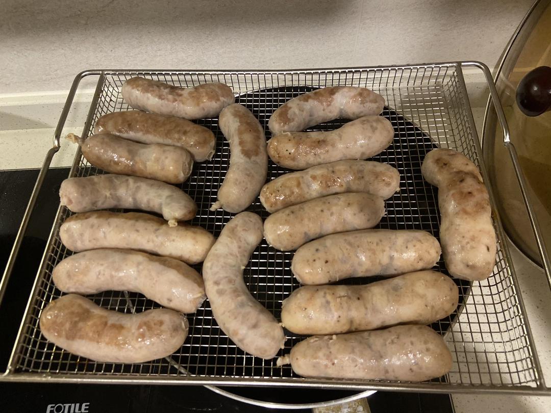 自制儿童香肠—脆皮灌肠