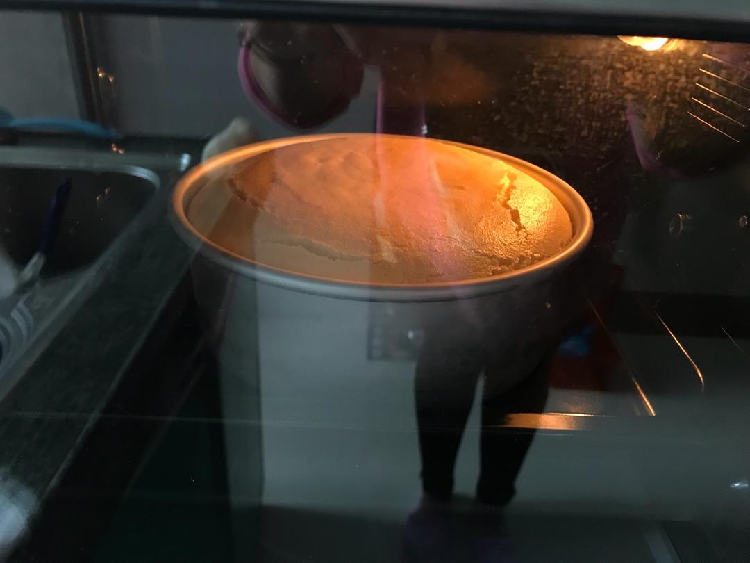 八寸戚风蛋糕(无塌腰)