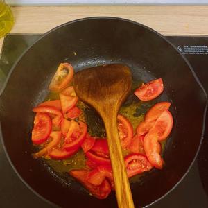 番茄肉酱芝士焗饭（超快手超好吃）的做法 步骤4