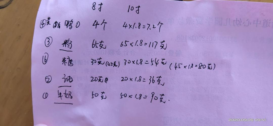 低油低糖速溶椰子粉鸭蛋戚风（鸭蛋鸡蛋都可）