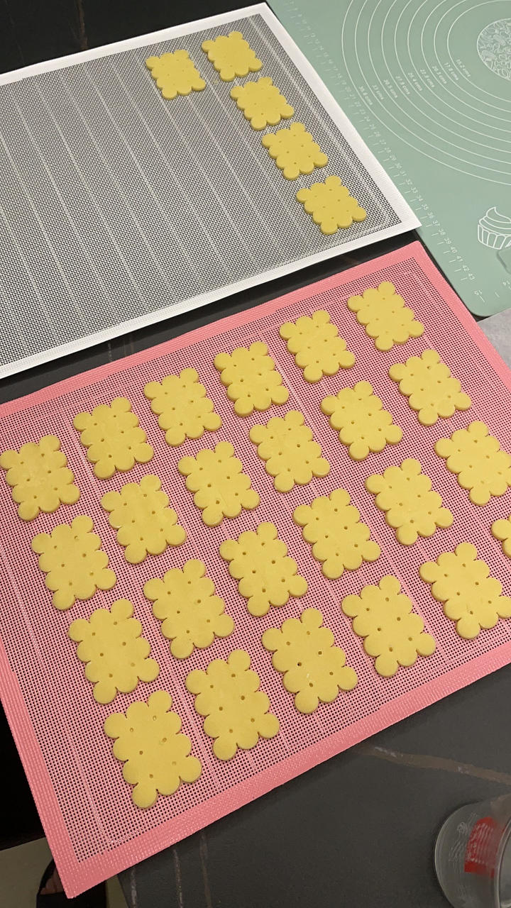 酸甜清新❗️柠檬乳酪夹心饼干