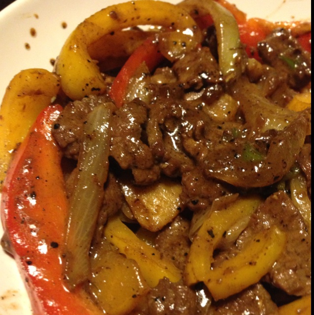 黑椒牛柳