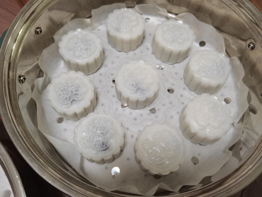 豆沙水晶饼