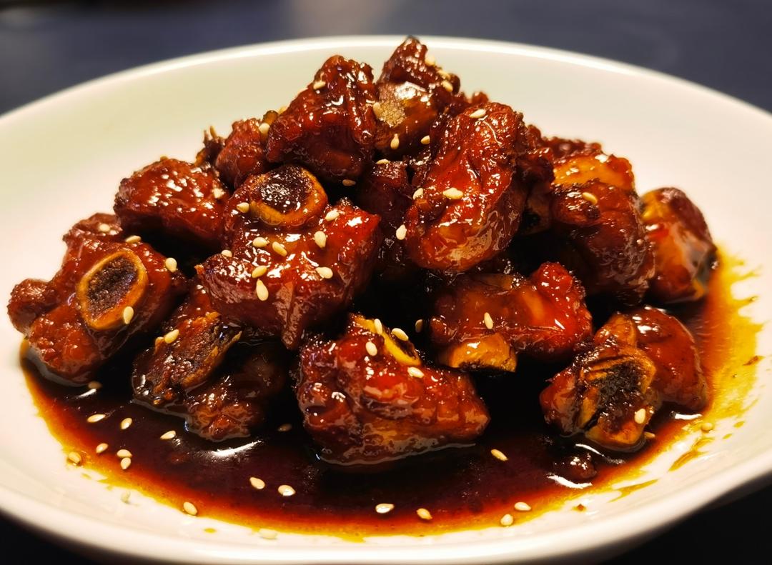 糖醋排骨/糖醋小排（不放油）（12345口诀做出正宗上海本帮）