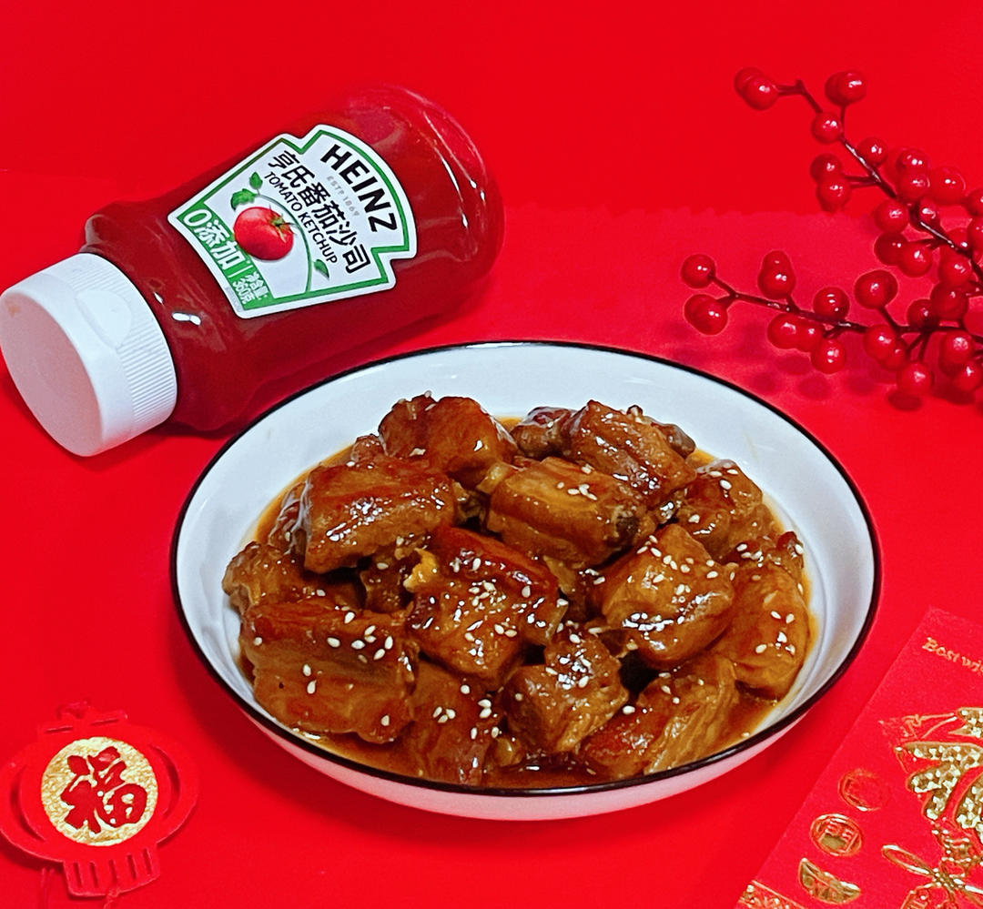“红”运甜甜-年夜饭必备经典糖醋排骨