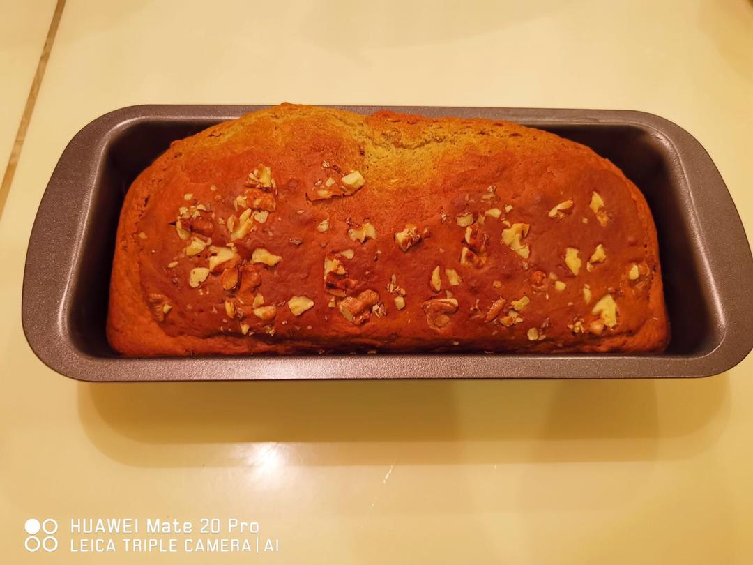 星巴克香蕉核桃蛋糕（Banana loaf）