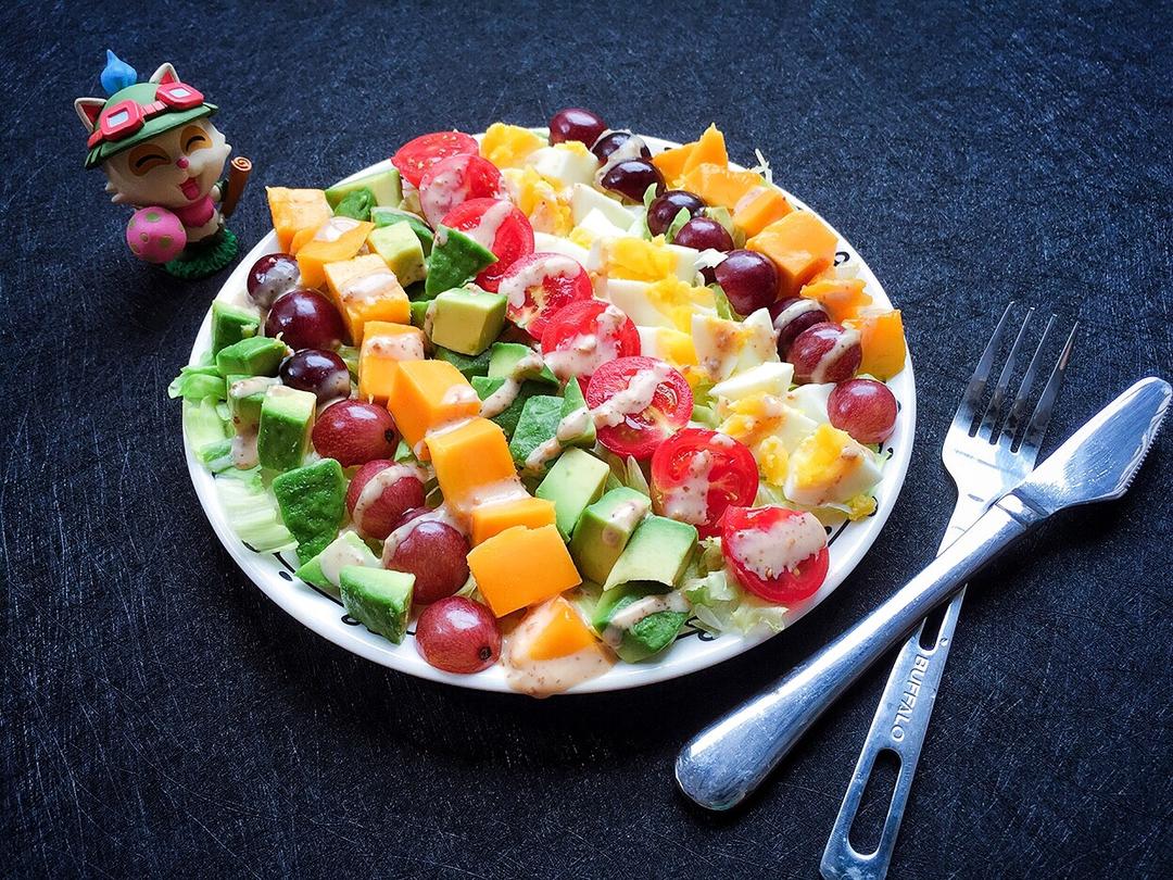 twop做的营养齐全的cobbsalad