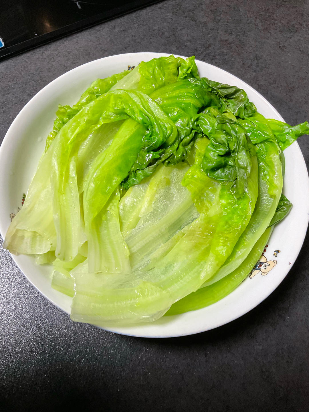 白灼西生菜（减脂菜）