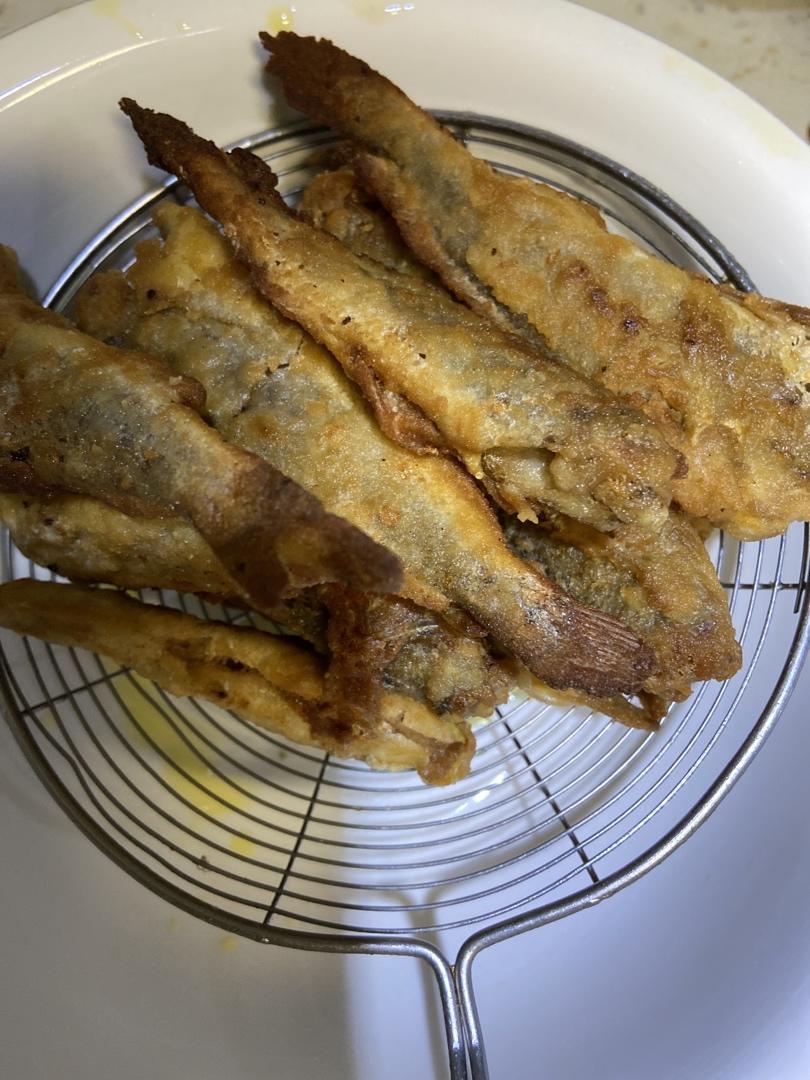 酥炸小黄鱼～吸油少
