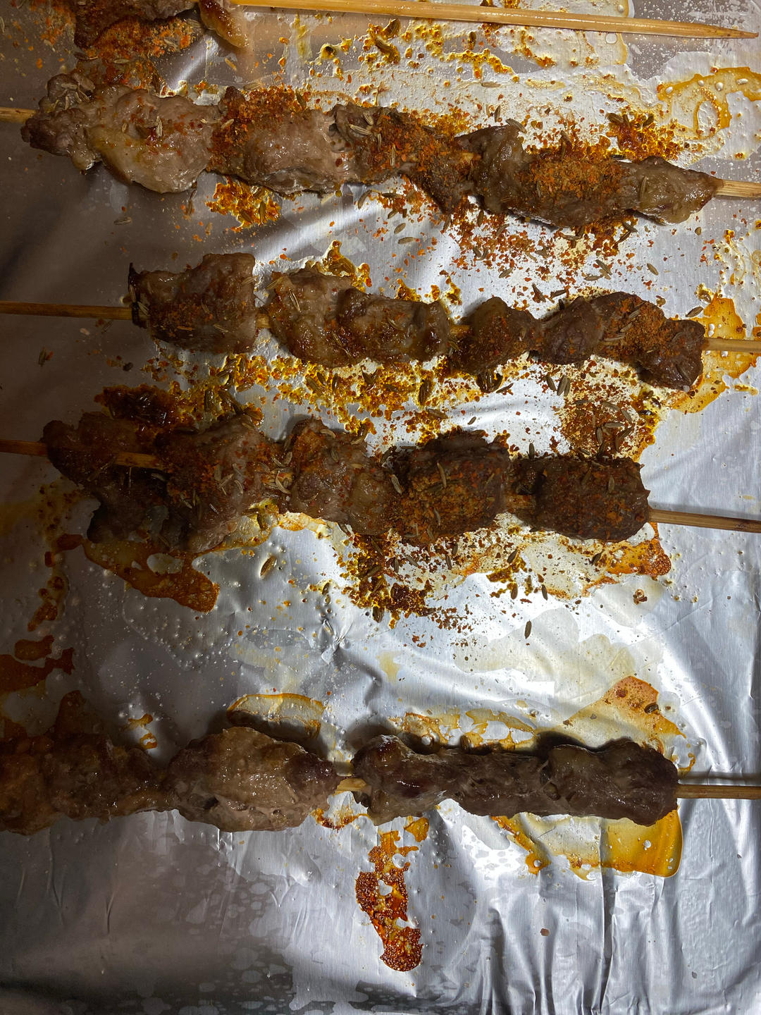 烤羊肉串
（烤箱版）