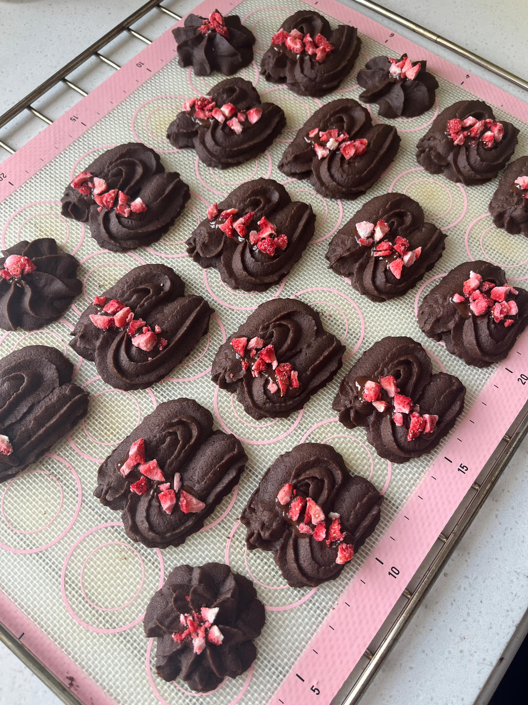 超酥巧克力维也纳曲奇/香酥掉渣/新年曲奇饼干