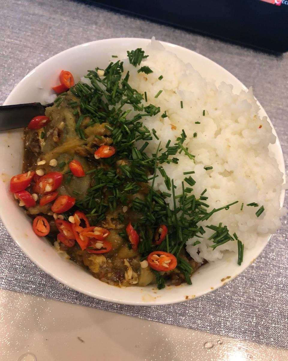 鸡蛋蒜蓉烤茄子｜香辣甜咸