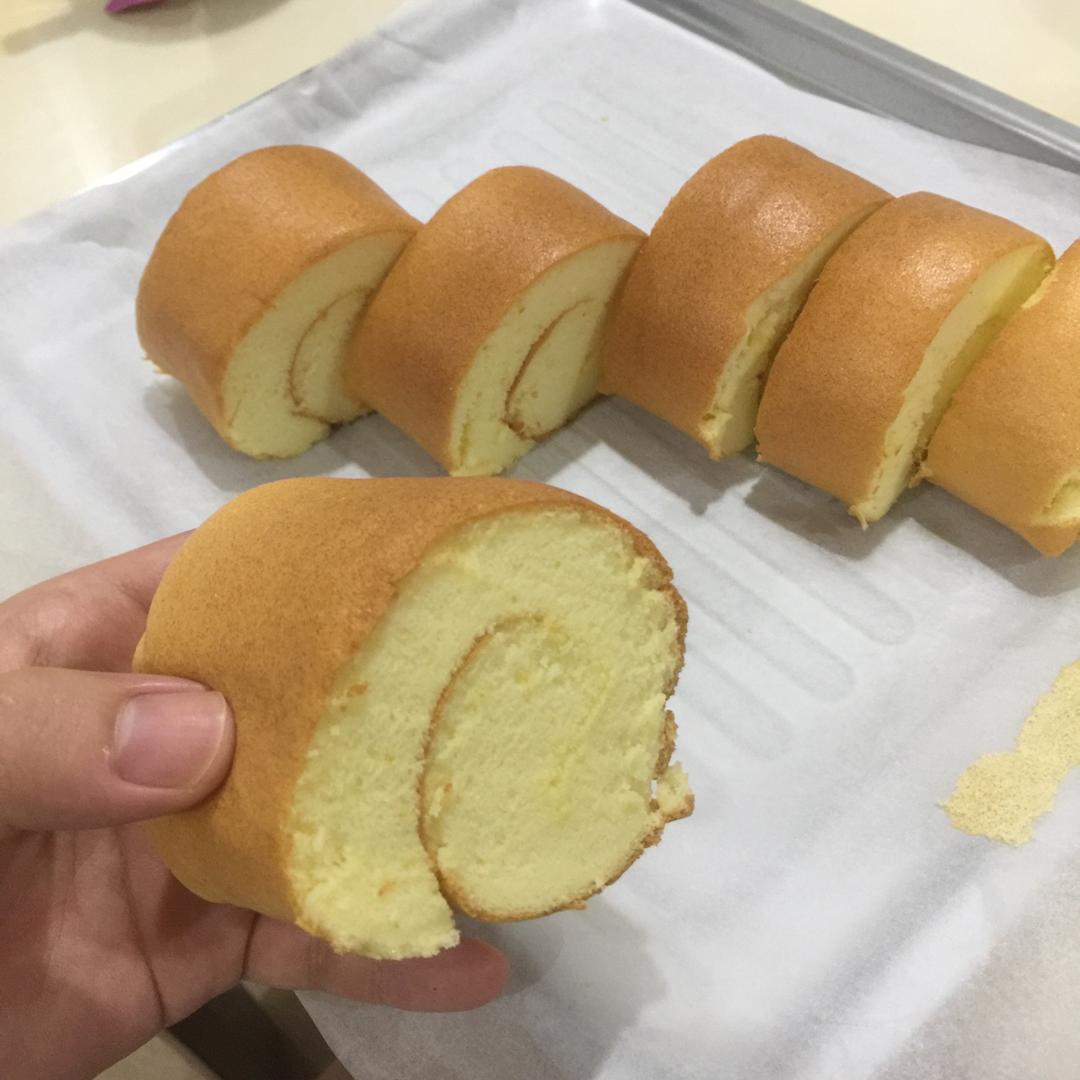 原味蛋糕卷(后蛋法)