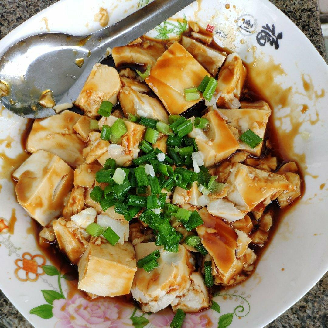 减脂菜～凉拌内酯豆腐