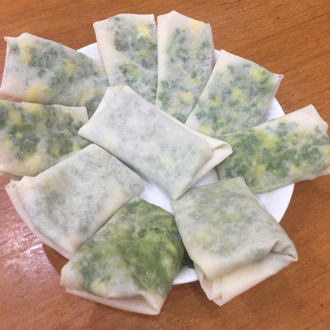 春卷皮～韭菜盒子