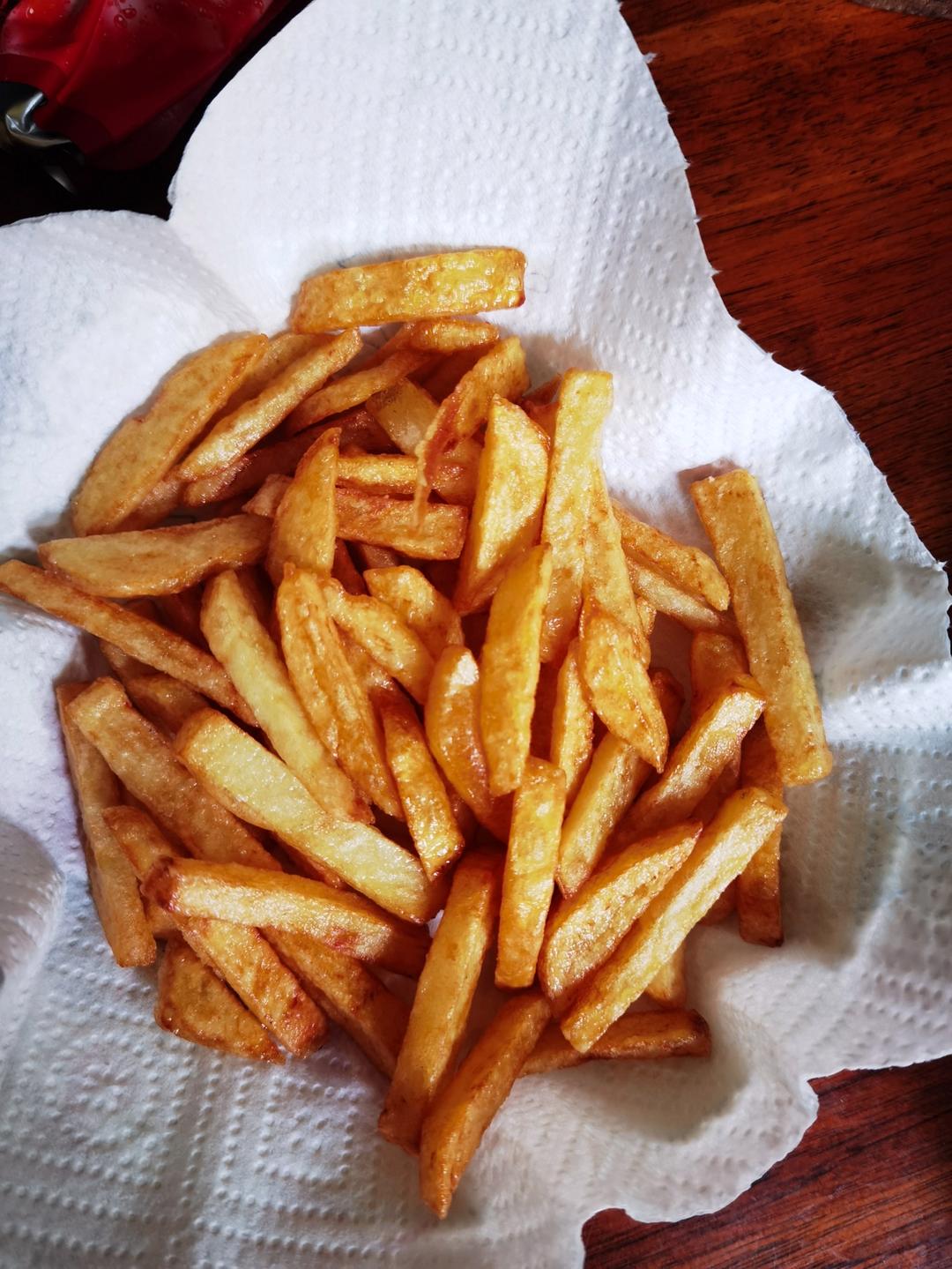 自制炸薯条