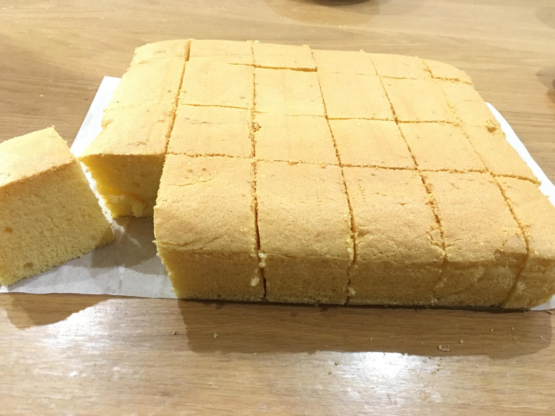 古早味蛋糕-材料超简单味道不一般/水润零毛孔