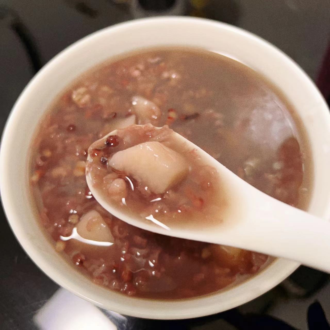 山药红豆薏米除湿粥的做法