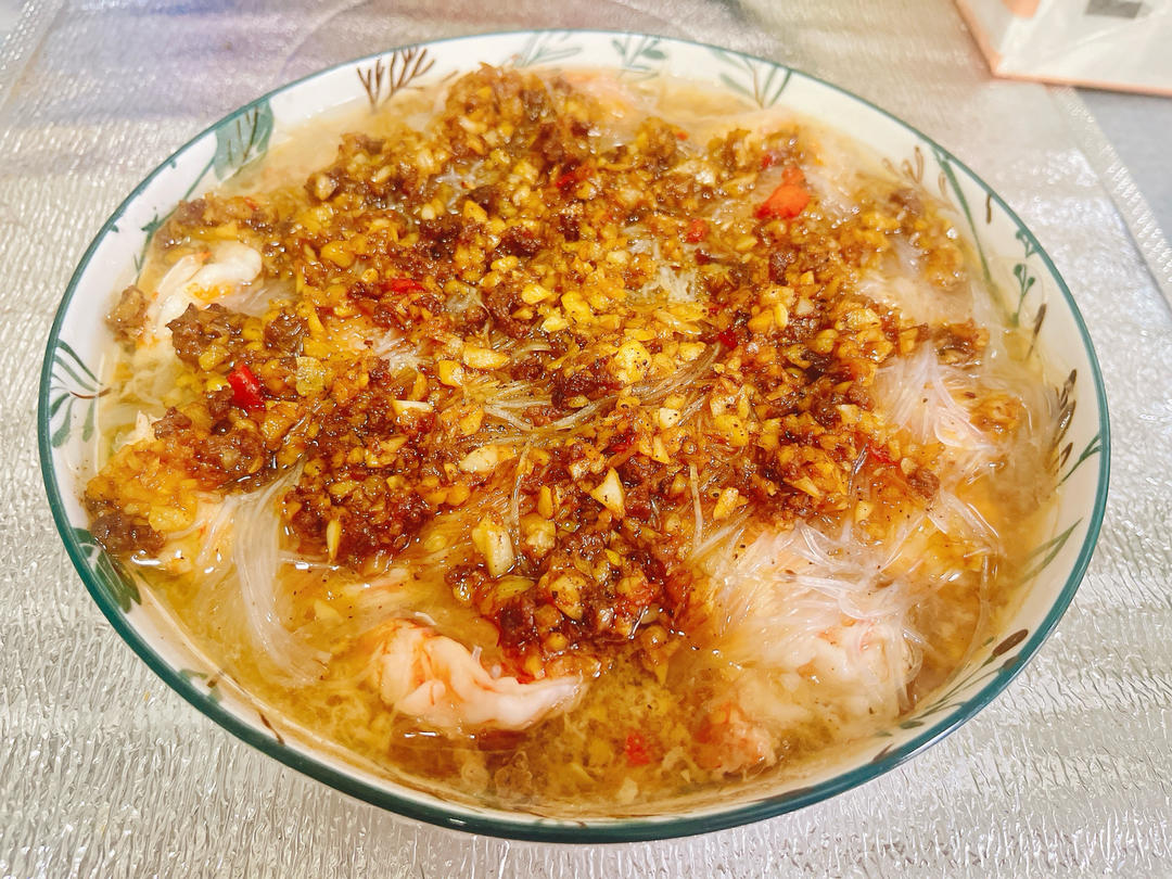 蒜蓉粉丝开背虾