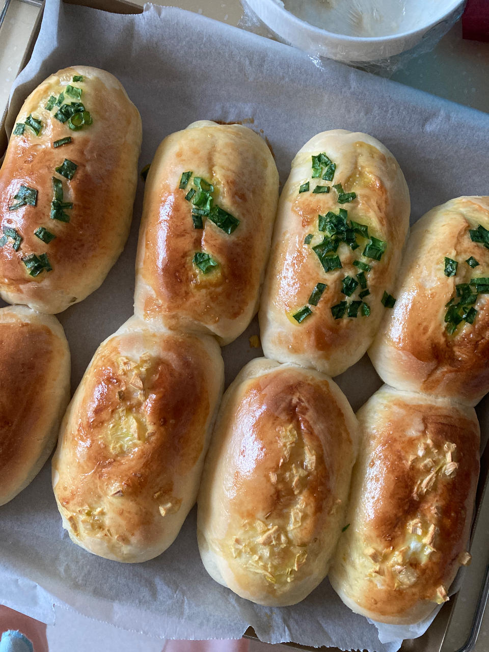 软哭～香葱宝包