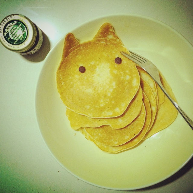 超级简单pancake【无黄油健康版】