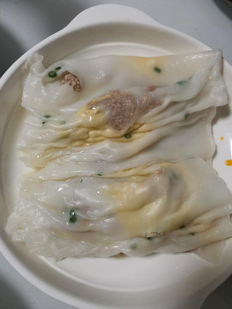 广东肠粉及酱汁，红荔村肠粉