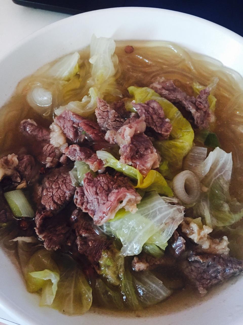 牛肉粉丝汤