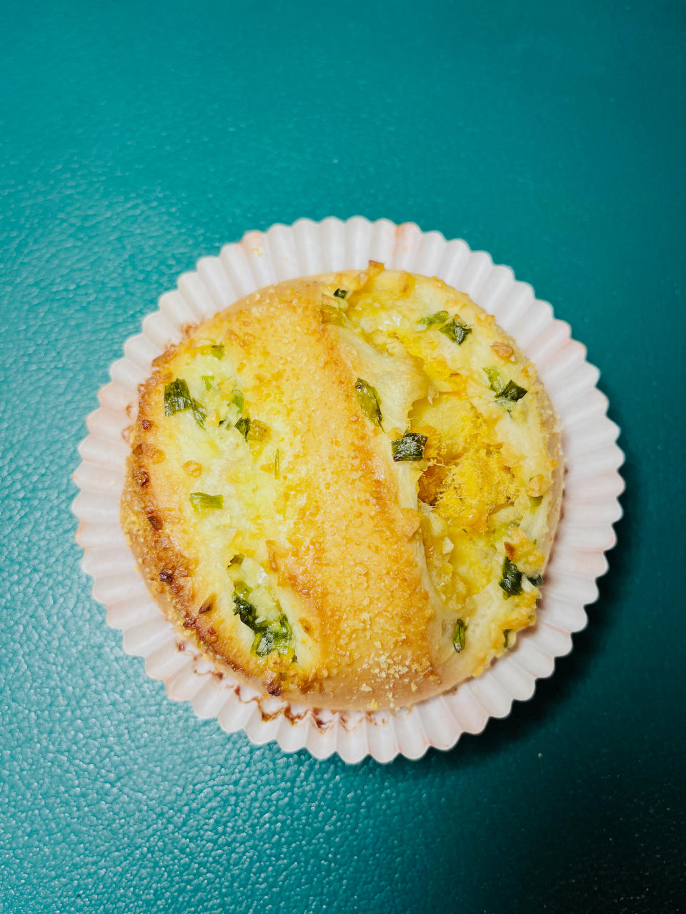 蒜香肉松小炸弹面包（烫种）