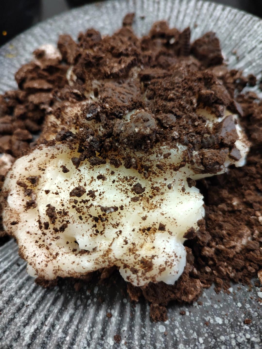 奥利奥鲜奶麻薯