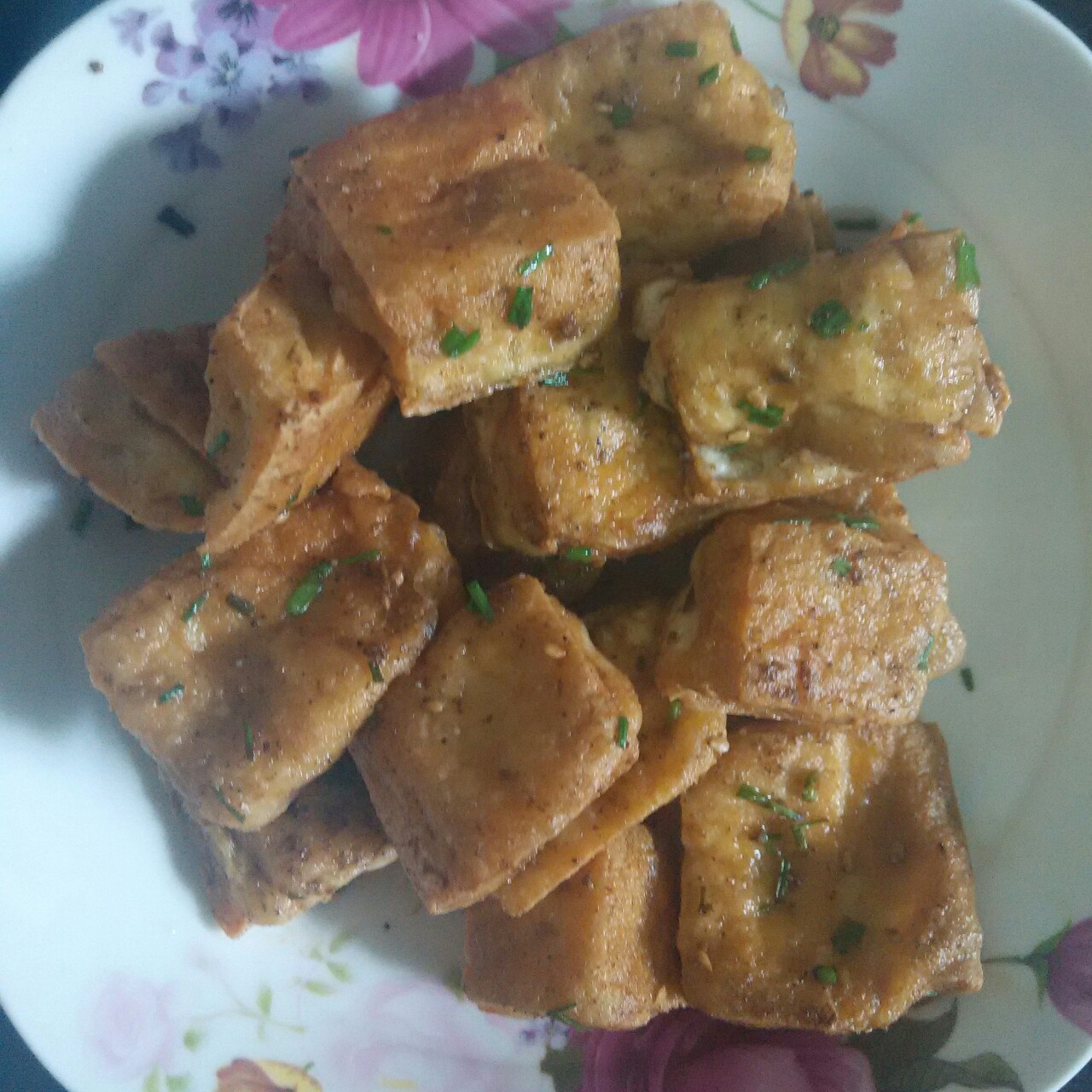 煎椒盐豆腐