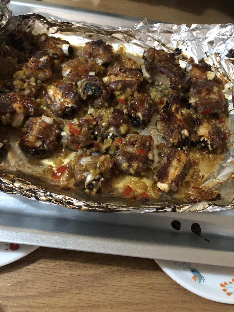 香到骨头里的蒜香排骨（烤箱）