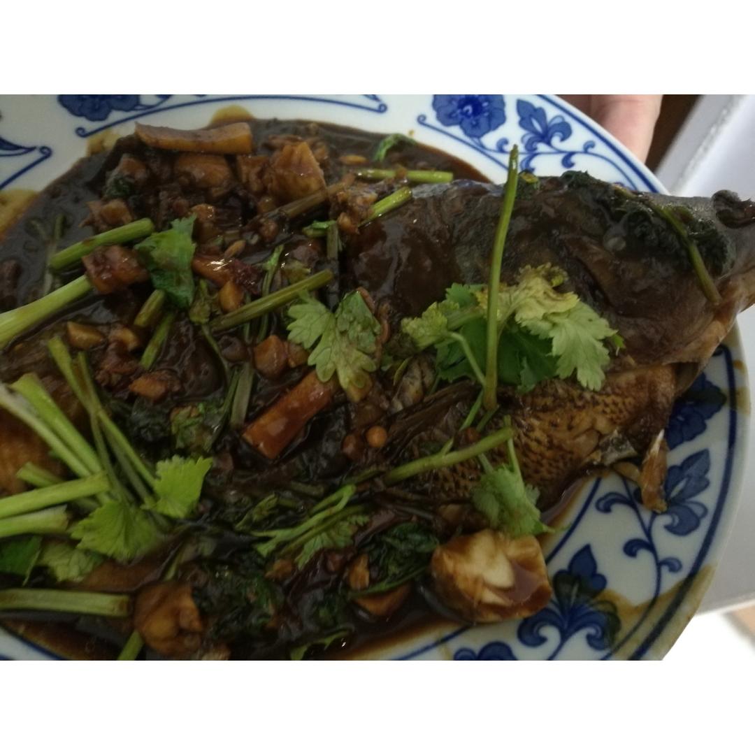 红烧罗非鱼
