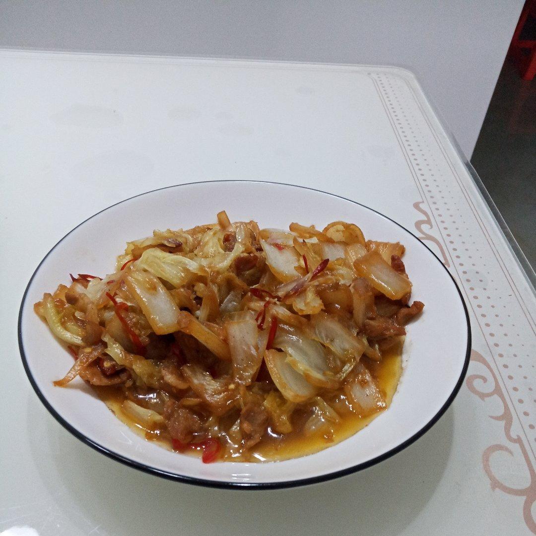 超级好吃下饭的干锅白菜