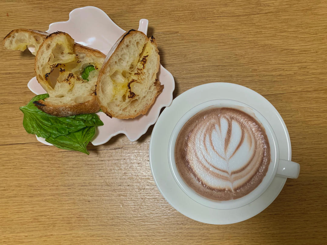 每日一练之抹茶拿铁