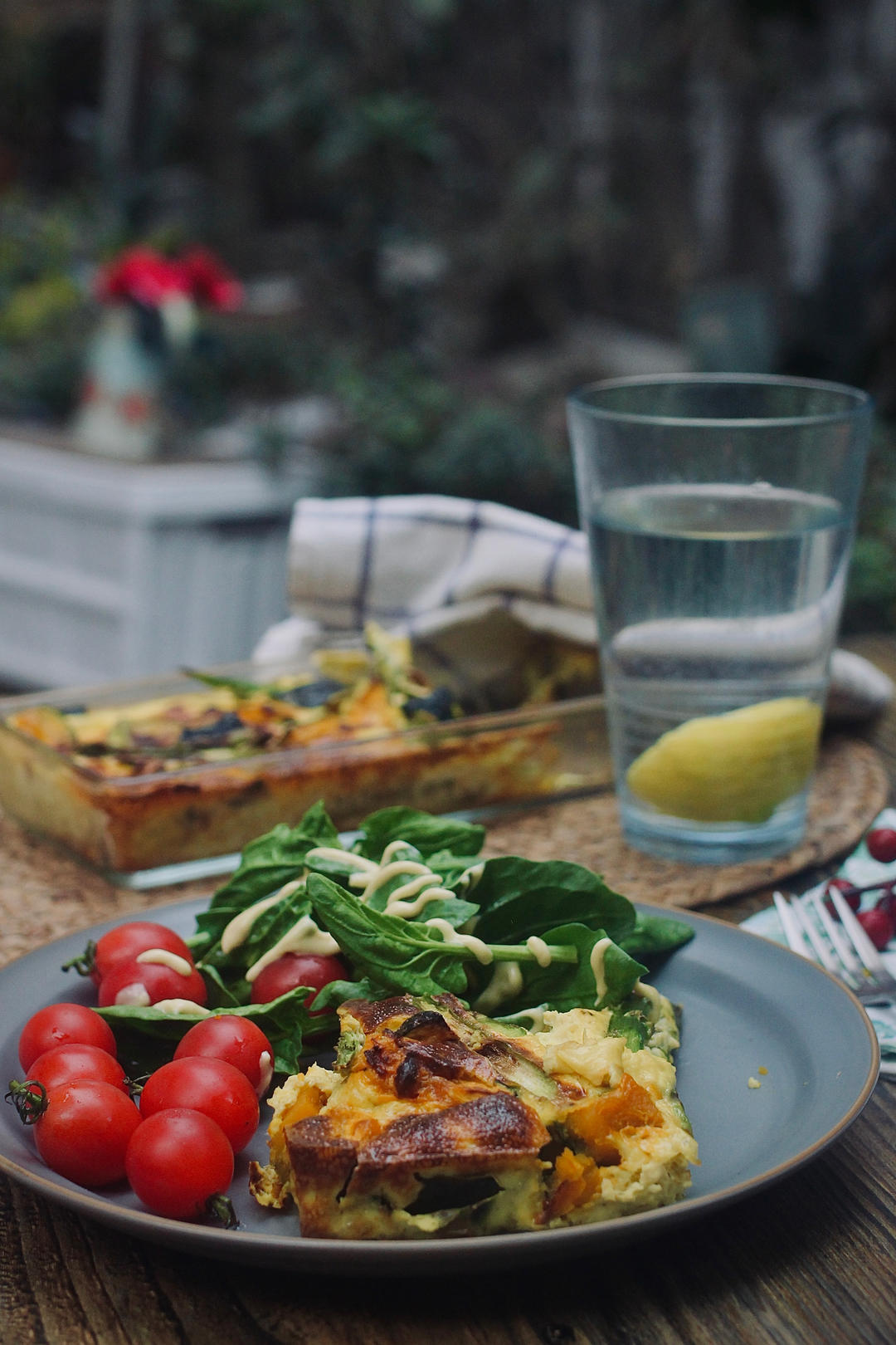 奶香南瓜烤鸡蛋