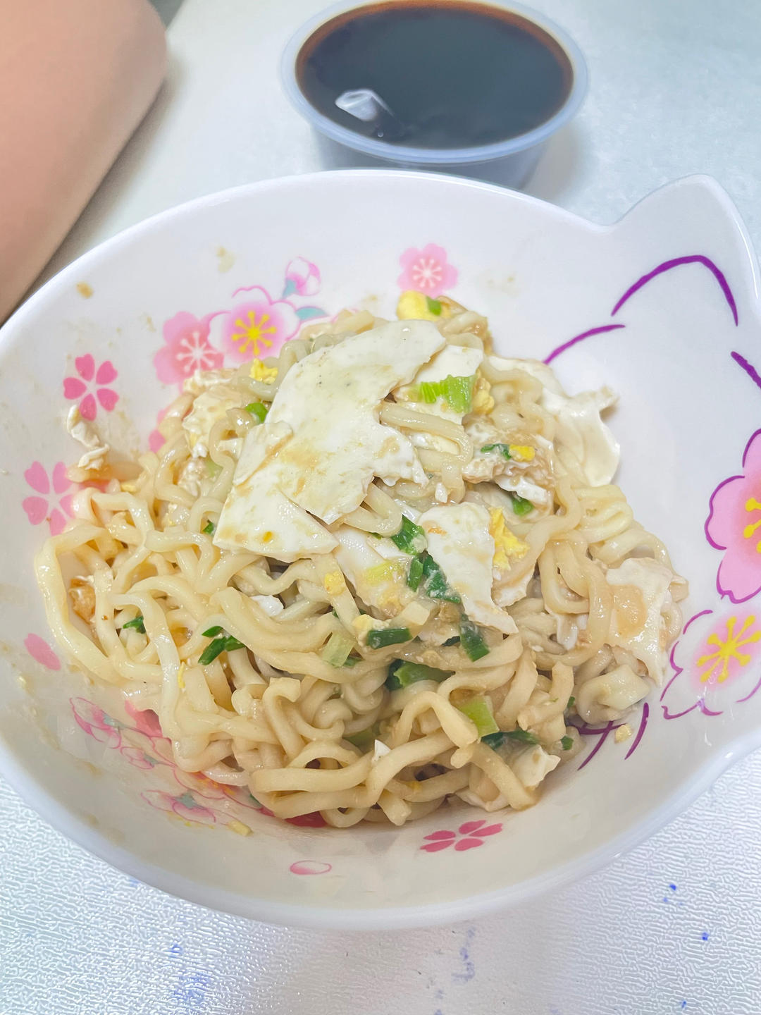 超级简单又好吃的荷包蛋焖面（5-10分钟）