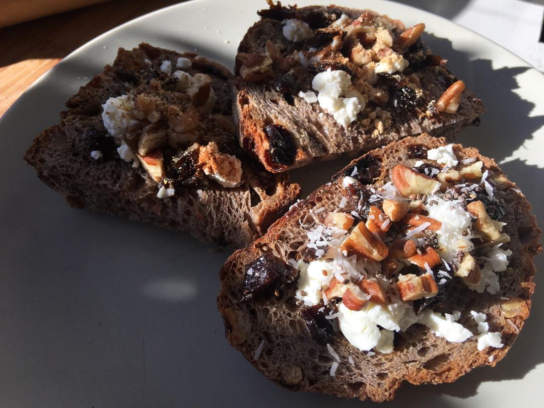 开放式三明治-Superfood Crostini的做法