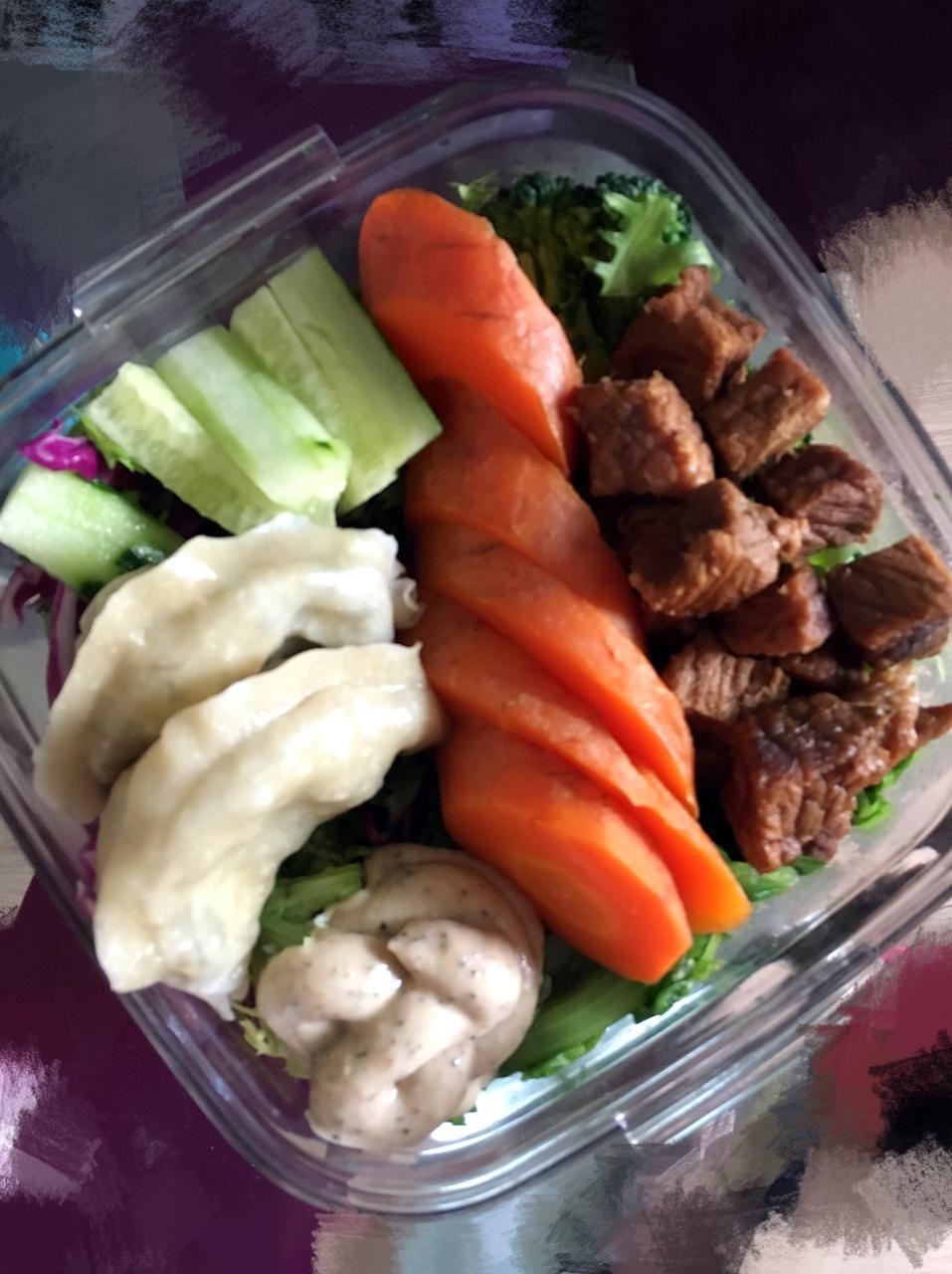 山药牛肉减脂餐