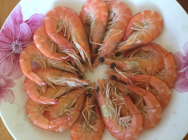 白灼基围虾