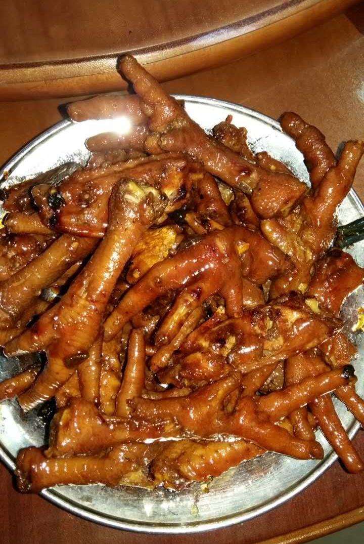 榕rong做的酱油鸡爪