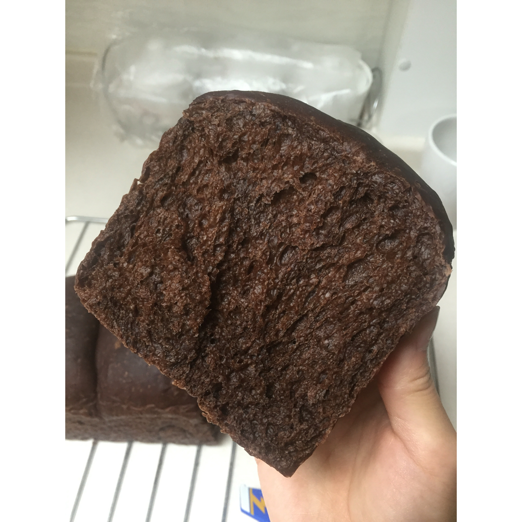 双倍浓郁的可可巧克力吐司