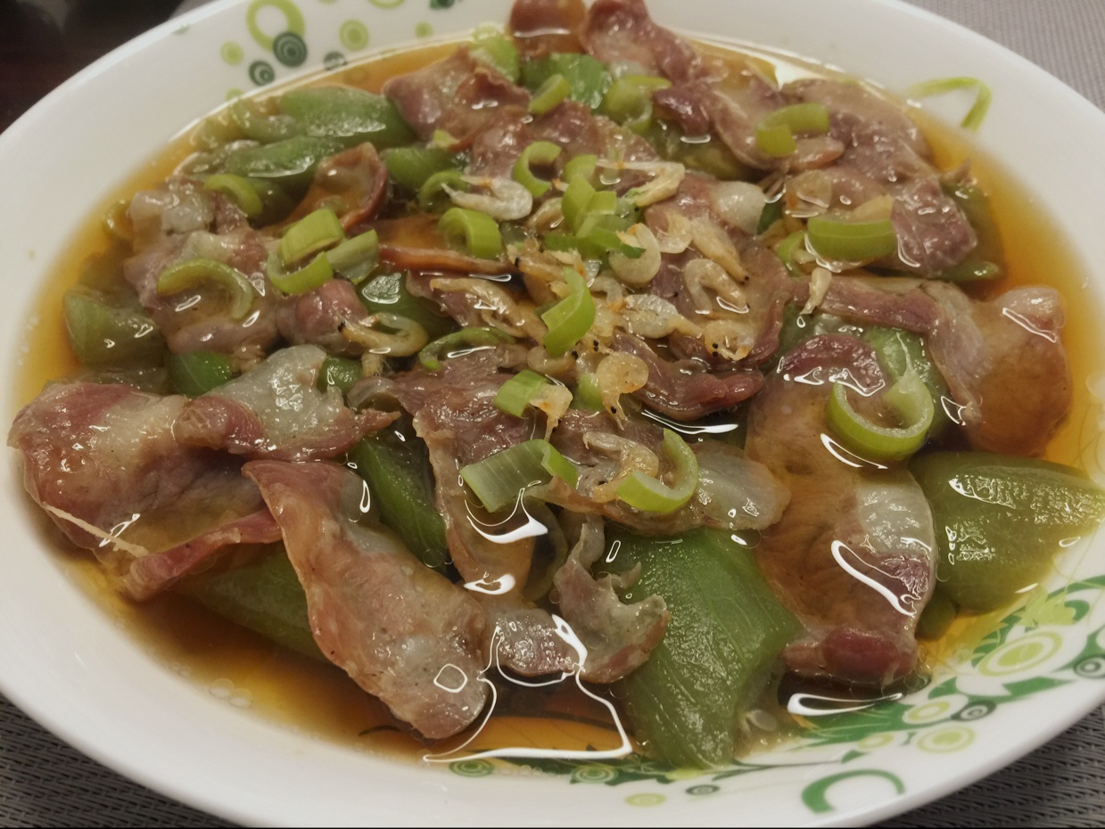 【丝瓜蒸香肠】鲜嫩美味傻瓜菜